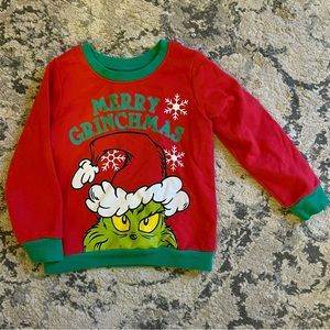 Toddler Christmas Grinch Sweatshirt